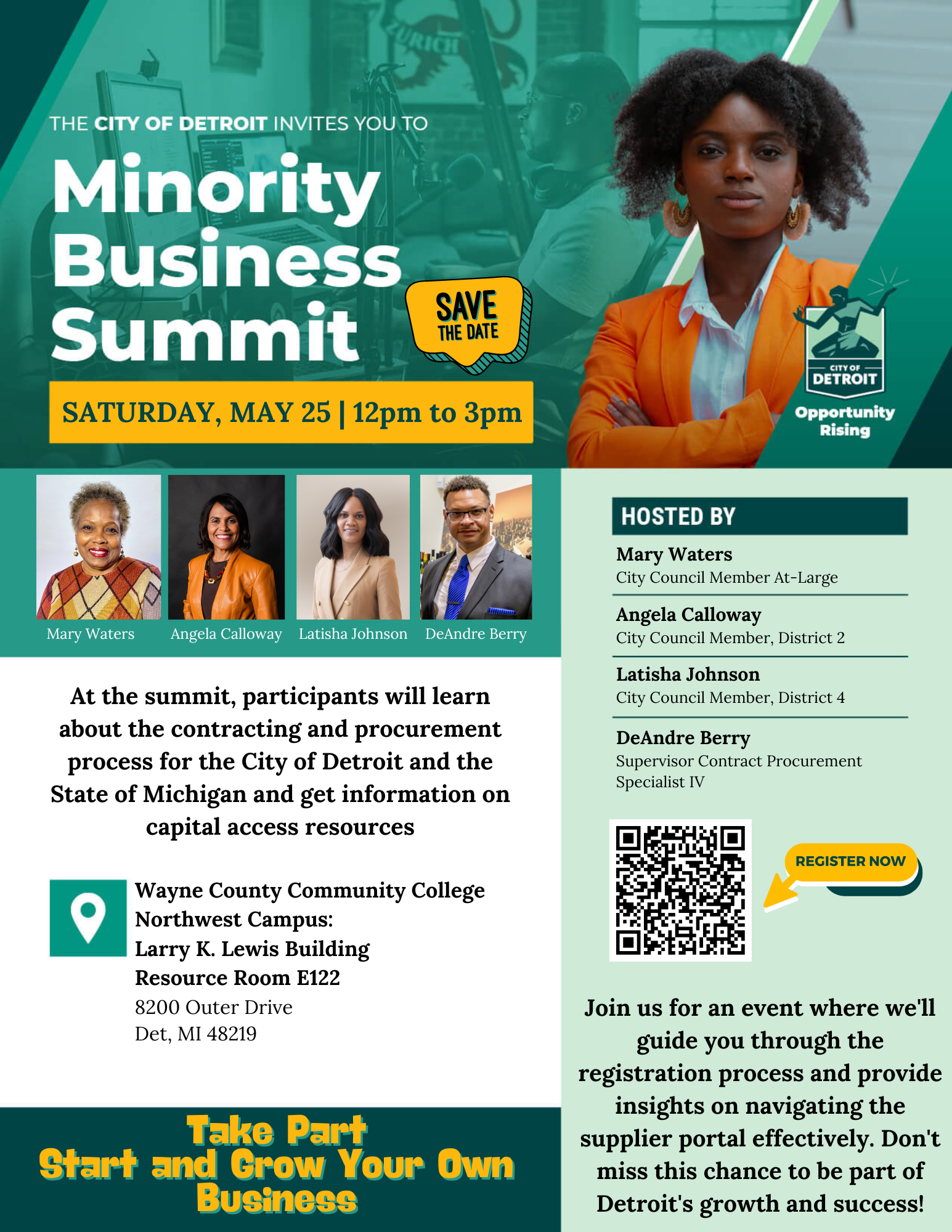 Minority Business Summit City Of Detroit